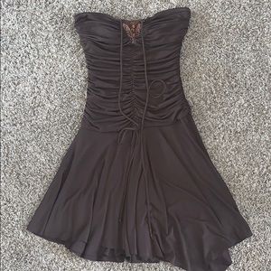 Women’s Brown and Bronze BCBG PARIS Dress